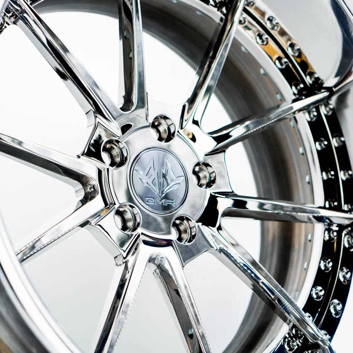 Triple Chrome-Plated Center Hubs