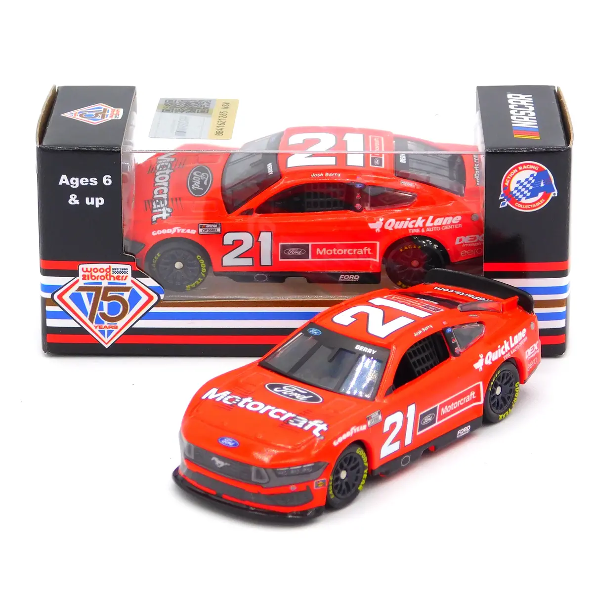 Josh Berry 2025 Motorcraft "Backseater" 1:64 Nascar Diecast 1