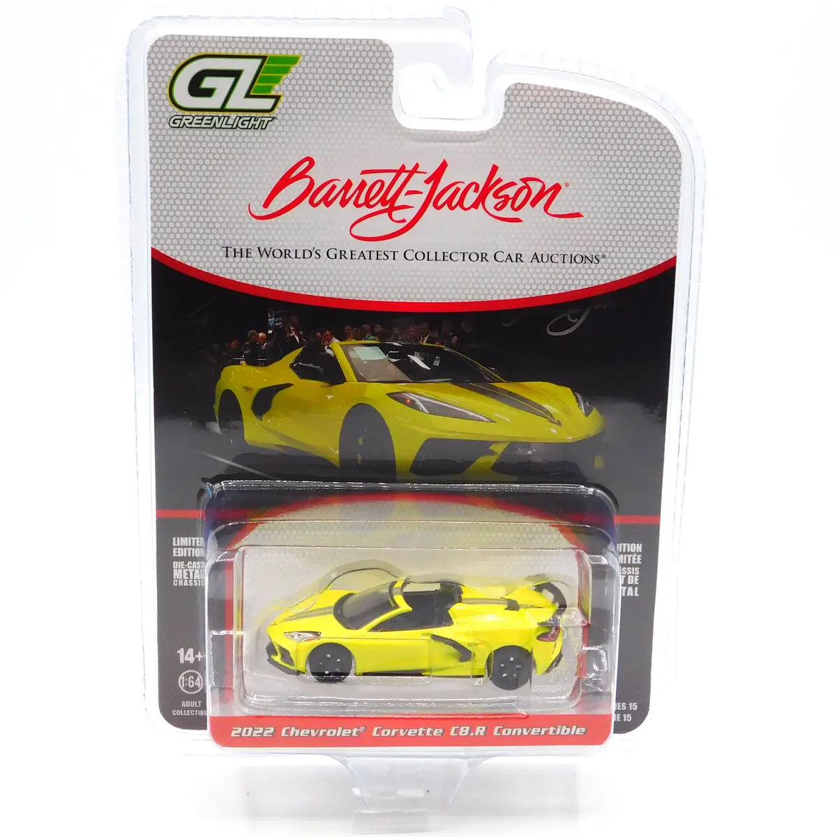 2022 Chevrolet Corvette C8.R 1:64 Diecast Barrett-Jackson Series 15 1