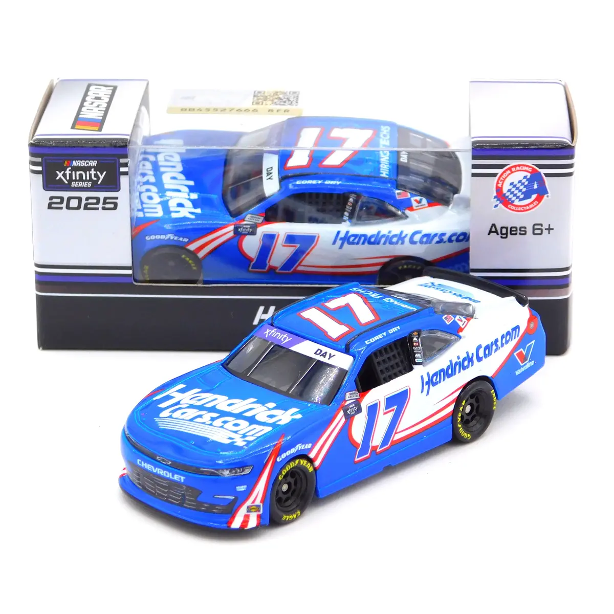 Corey Day 2025 Hendrickcars.Com 1:64 Nascar Diecast 1