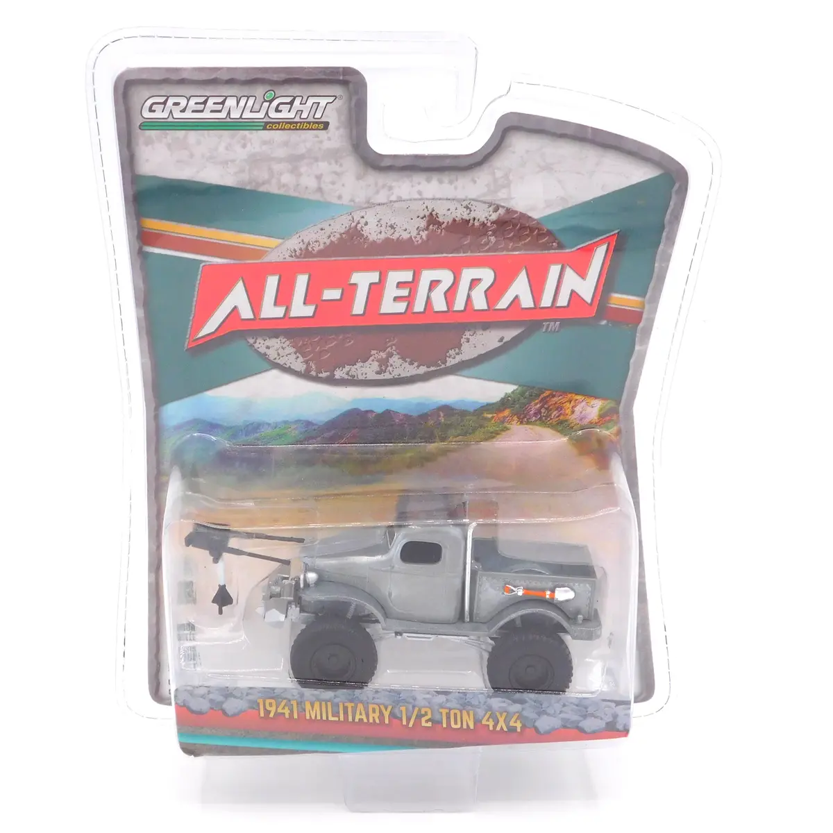 Raw Chase 1941 Military 1/2 Ton 4X4 1:64 Diecast All-Terrain Series 5 1
