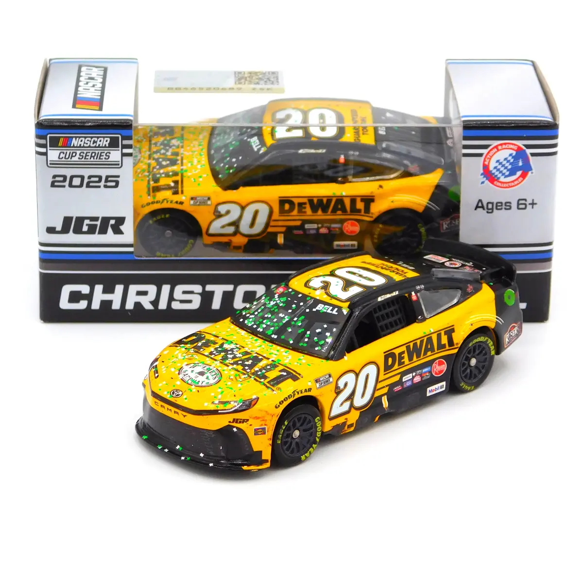 Christopher Bell 2025 Dewalt Cota Win 1:64 Nascar Diecast 1