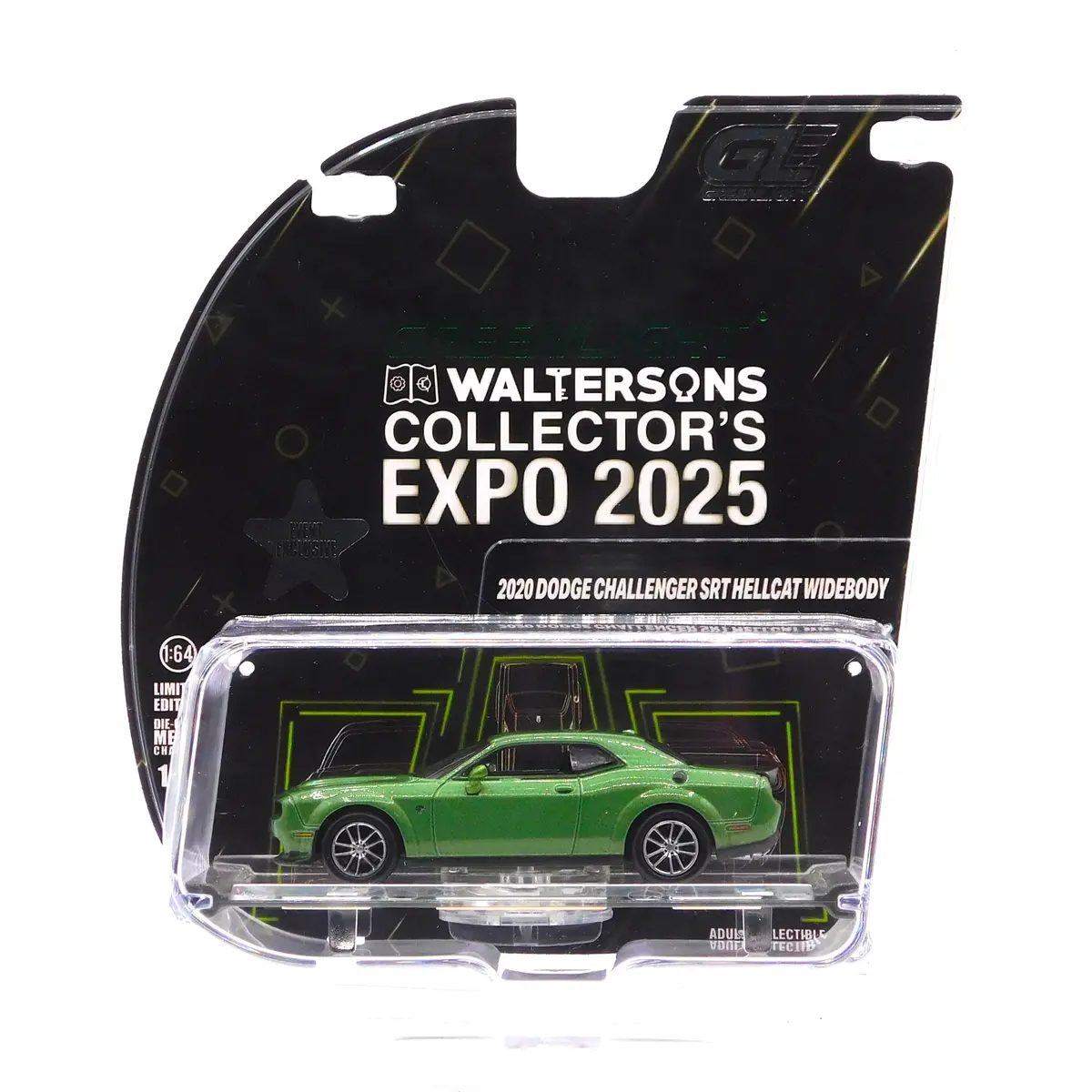 2020 Challenger Srt Demon 170 Walterson Expo Greenlight Premium 1:64 Diecast 1