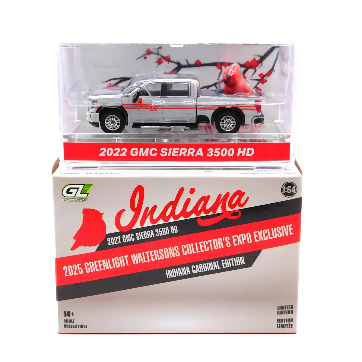 2022 Gmc Sierra 3500 Hd Walterson Expo Greenlight Premium 1:64 Diecast 1