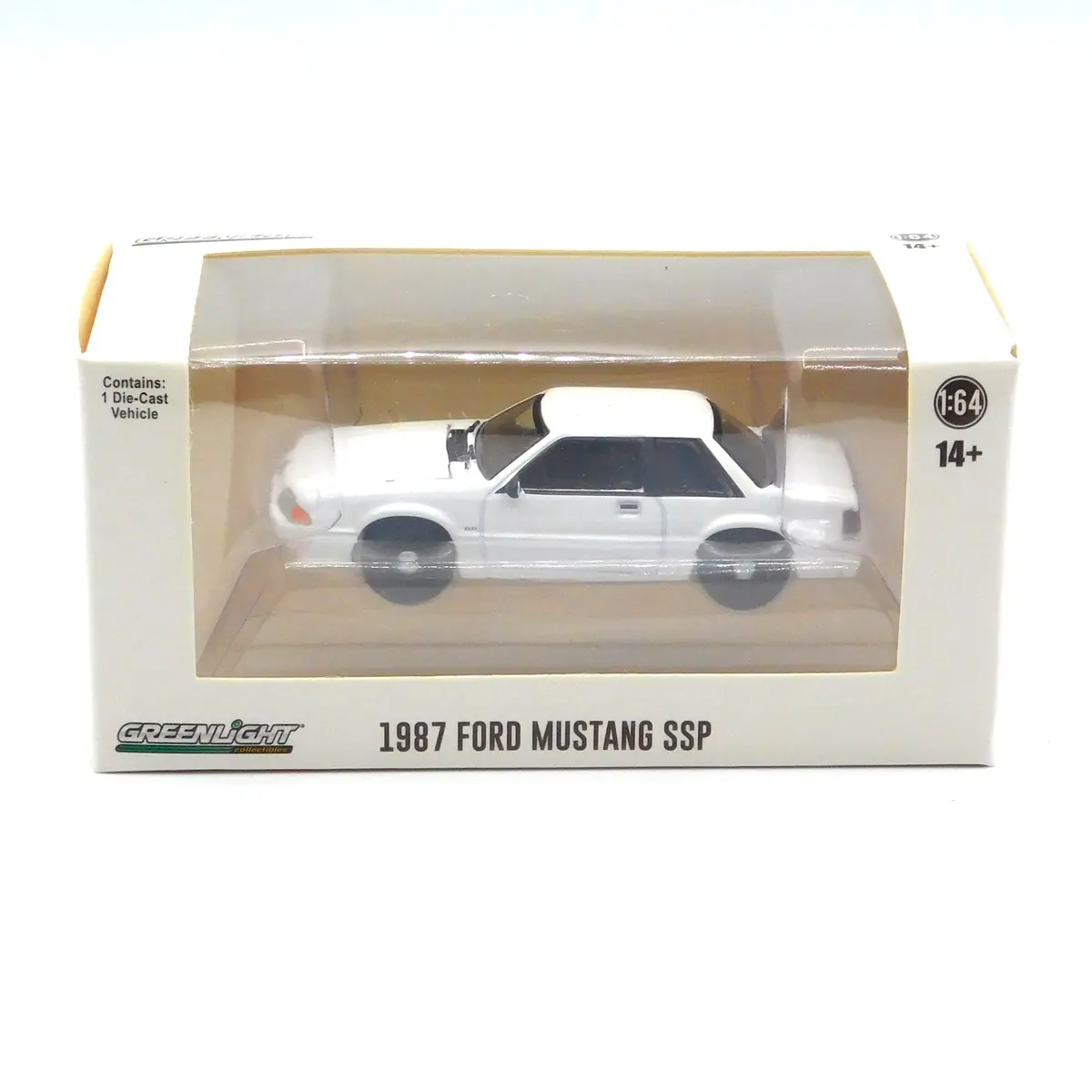 1987 Ford Mustang Ssp 1:64 Diecast Hobby Exclusive 1