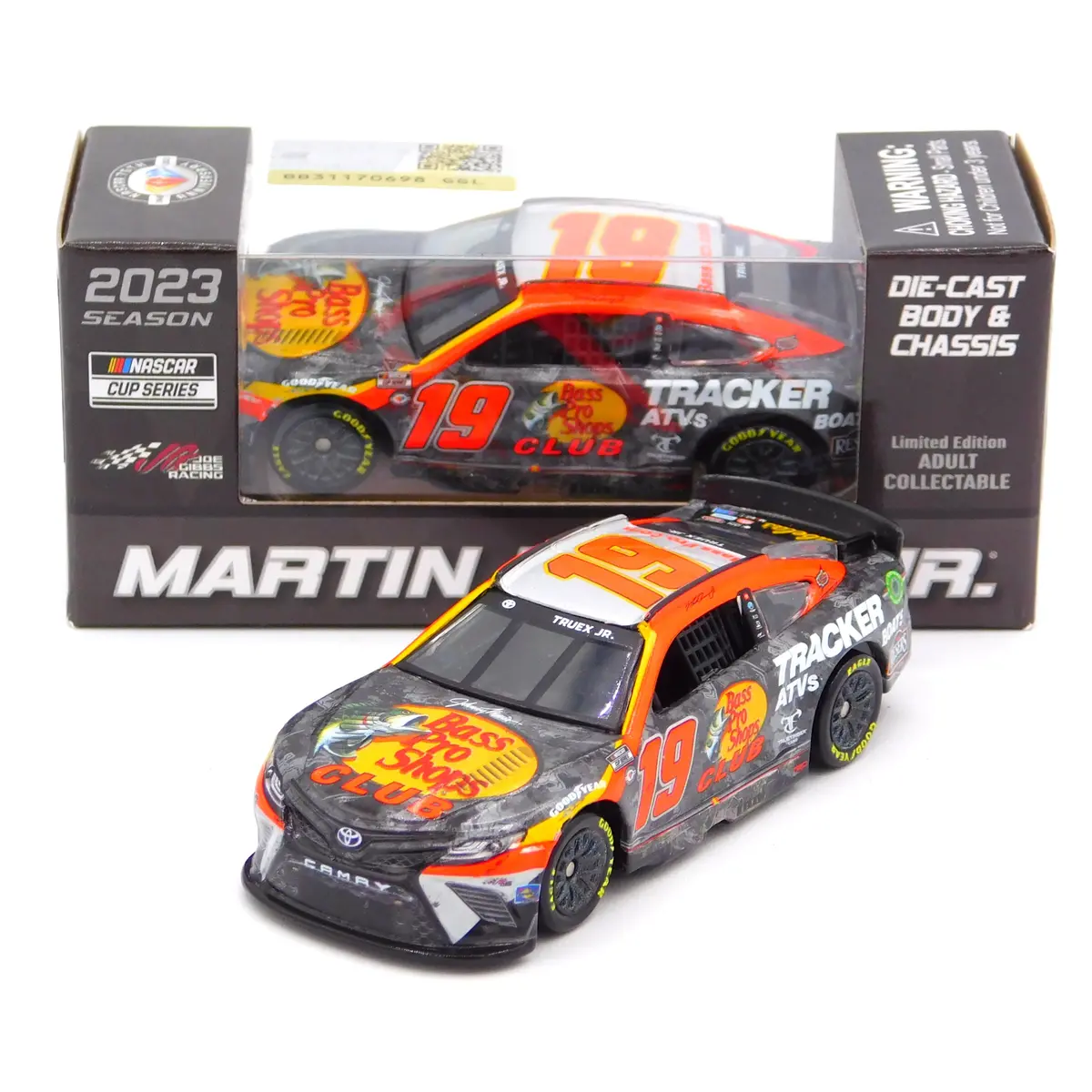 Martin Truex Jr 2023 Bass Pro Shops Busch Light Clash Win Diecast Chassis 1:64 Nascar Diecast 1