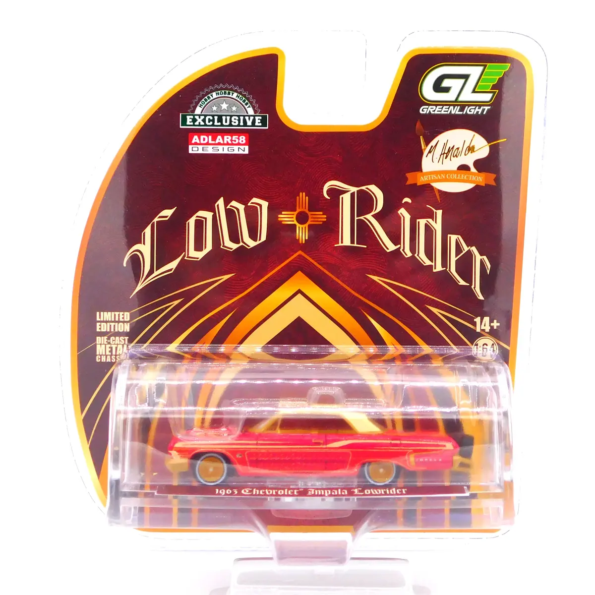1963 Chevrolet Impala Lowrider Michael Heralda 1:64 Diecast 1