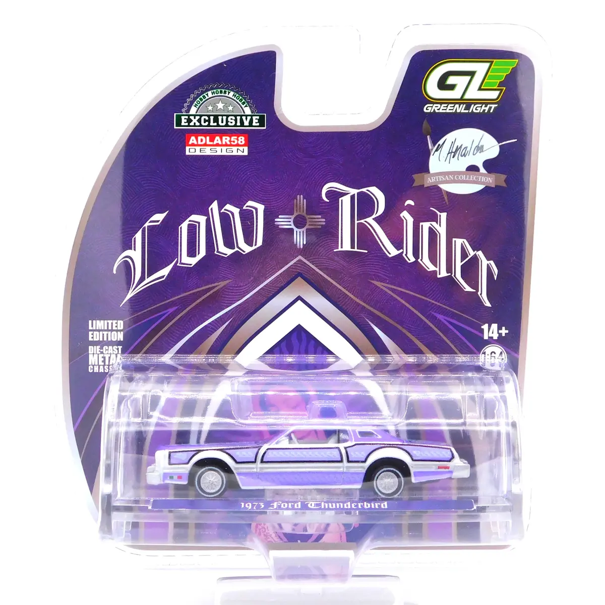 1973 Ford Thunderbird Lowrider Michael Heralda 1:64 Diecast 1