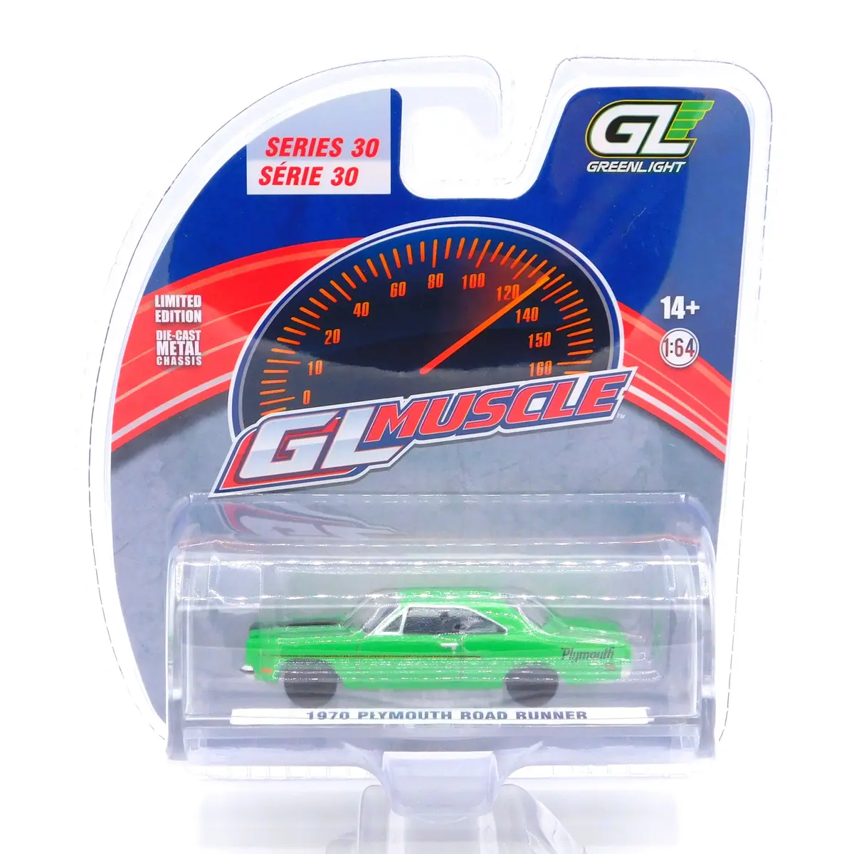 1970 Plymouth Road Runner 1:64 Diecast Greenlight Muscle Series 30 1
