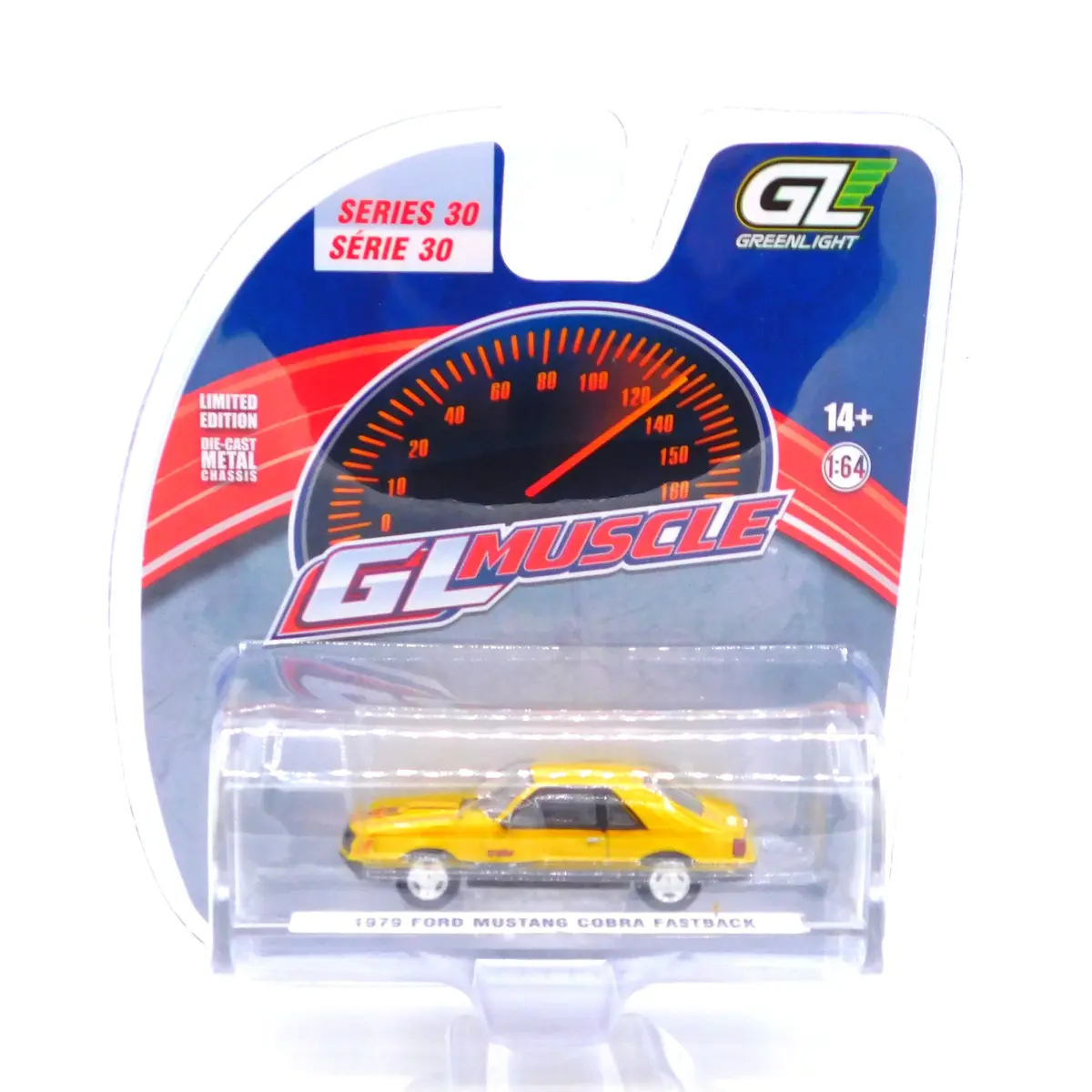 1979 Ford Mustang Cobra Fastback 1:64 Diecast Greenlight Muscle Series 30 1