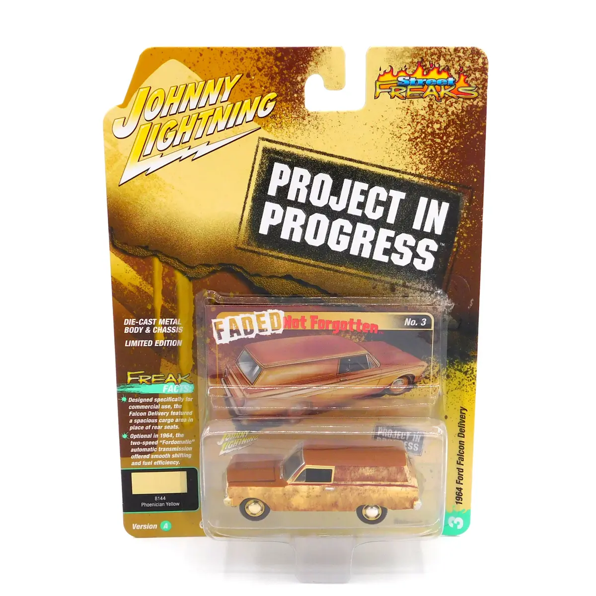 1964 Ford Falcon Delivery Brown Johnny Lightning Street Freaks 1:64 Scale 1