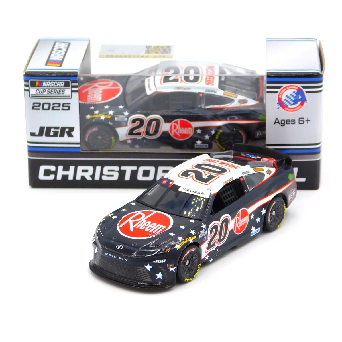 Christopher Bell 2025 Rheem Salutes 1:64 Nascar Diecast 1
