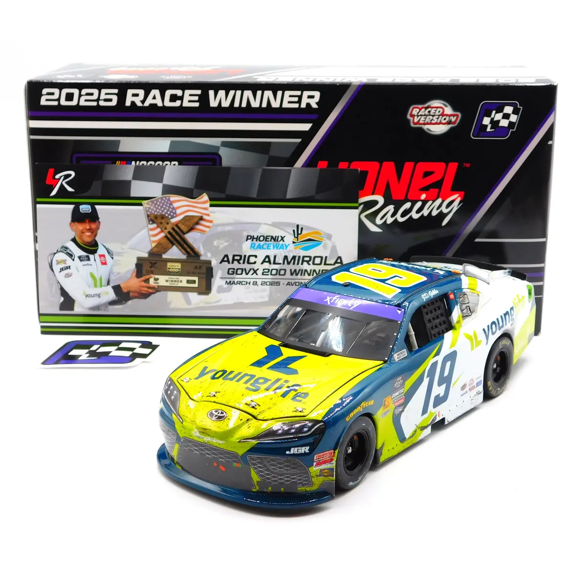 Aric Almirola 2025 Younglife Phoenix Win 1:24 Nascar Diecast 1