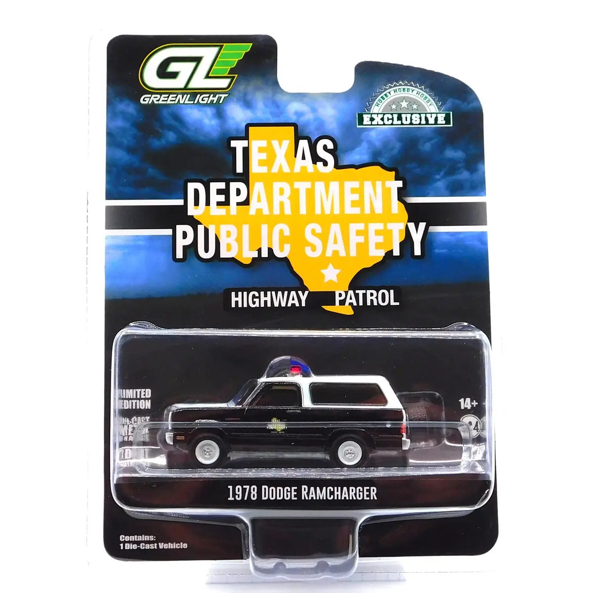 1978 Dodge Ramcharger Texas Public Safety 1:64 Diecast 1