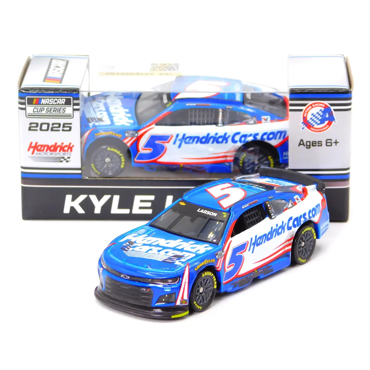 Kyle Larson 2025 Hendrickcars Bristol Win 1:64 Nascar Diecast 1