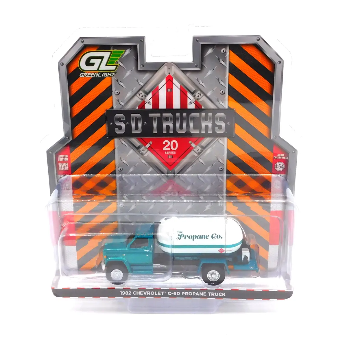 1982 Chevrolet C-60 Propane Truck  S.D. Trucks Series 20 1:64 Diecast 1