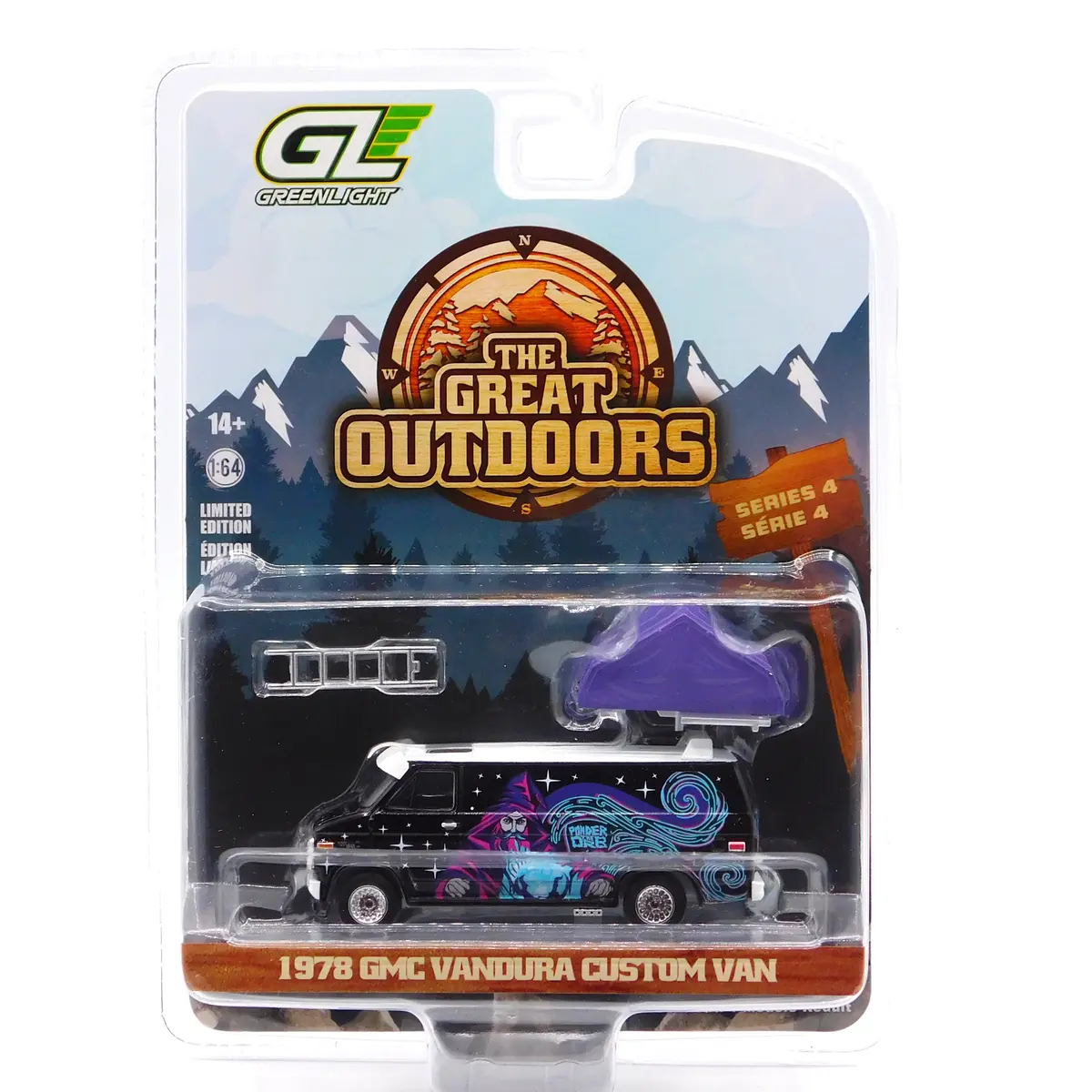 1978 Gmc Vandura The Great Outdoors Series 4 1:64 Diecast 1