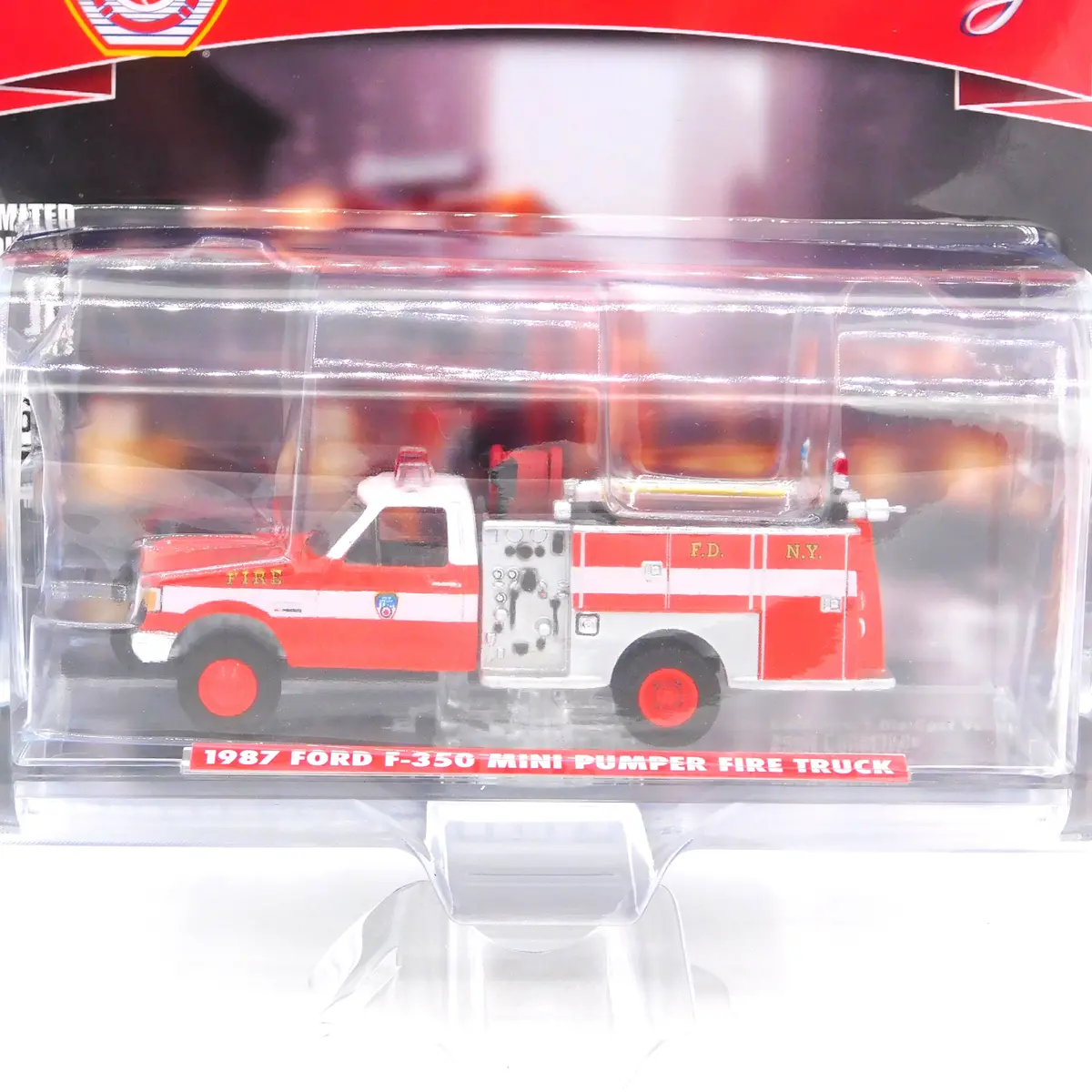 1987 Ford F-350 Mini Pumper Fire Truck Fdny Hobby Exclusive 1:64 Diecast 2
