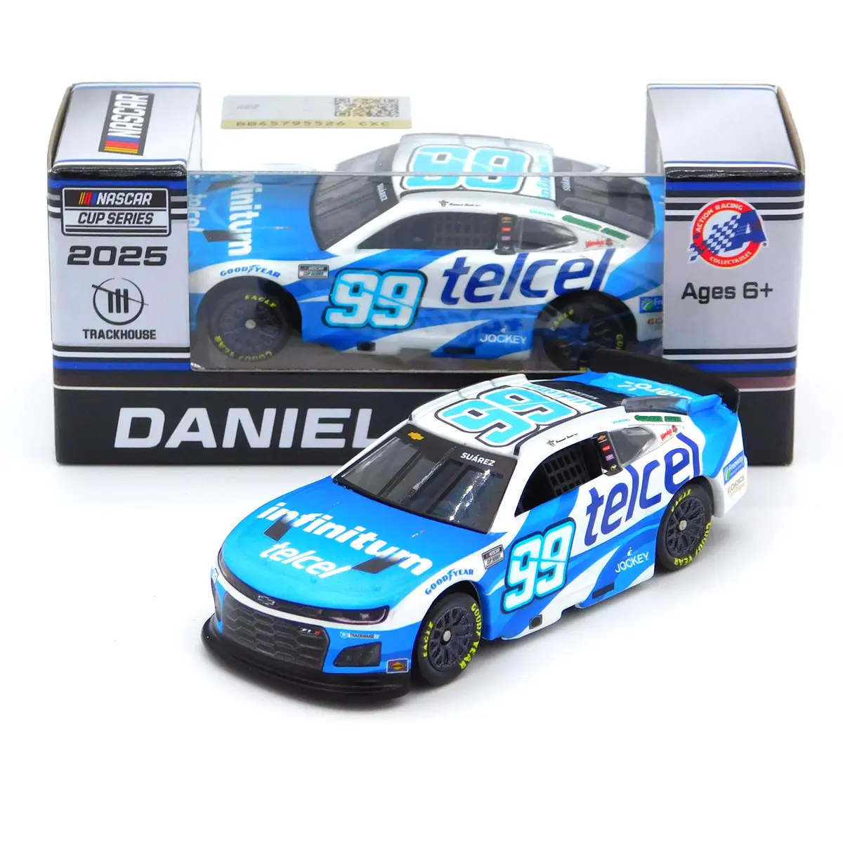 Daniel Suarez 2025 Telcel 1:64 Nascar Diecast 1