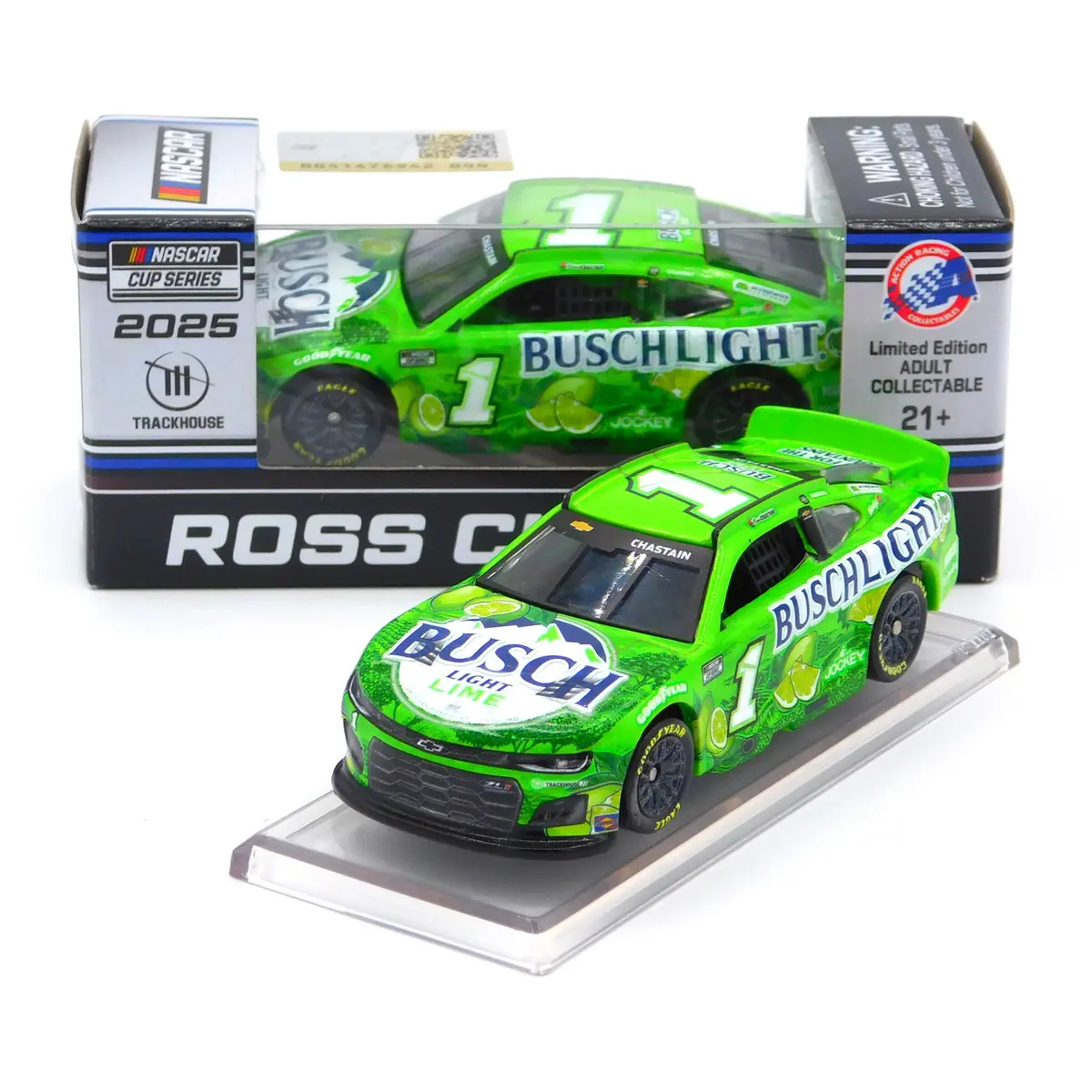 Ross Chastain 2025 Busch Light Lime 1:64 Nascar Diecast 1
