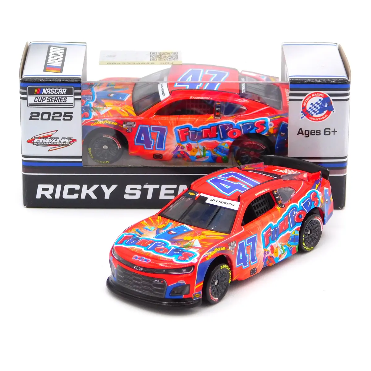 Ricky Stenhouse Jr 2025 Fun Pops 1:64 Nascar Diecast 1
