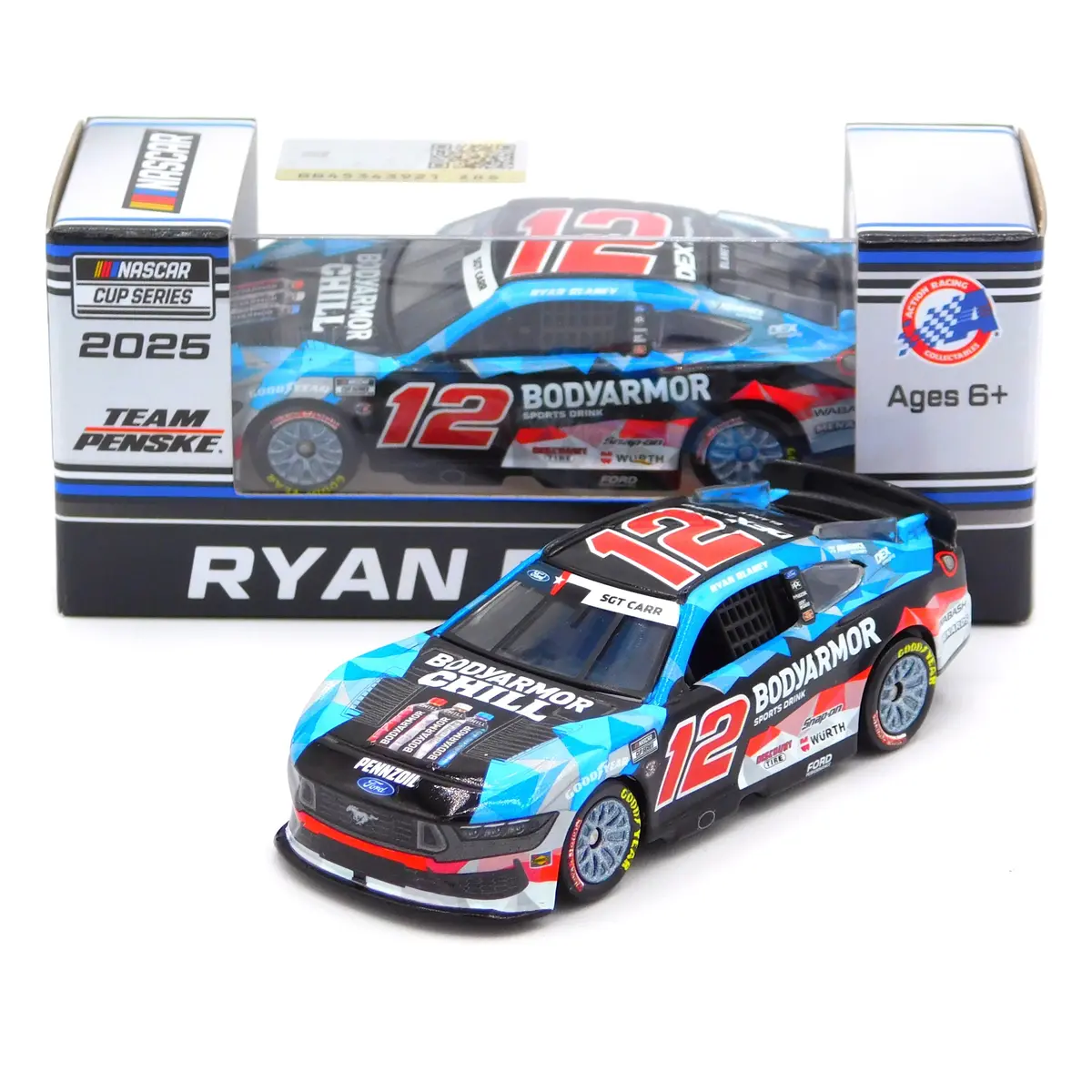 Ryan Blaney 2025 Bodyarmor Chill 1:64 Nascar Diecast 1