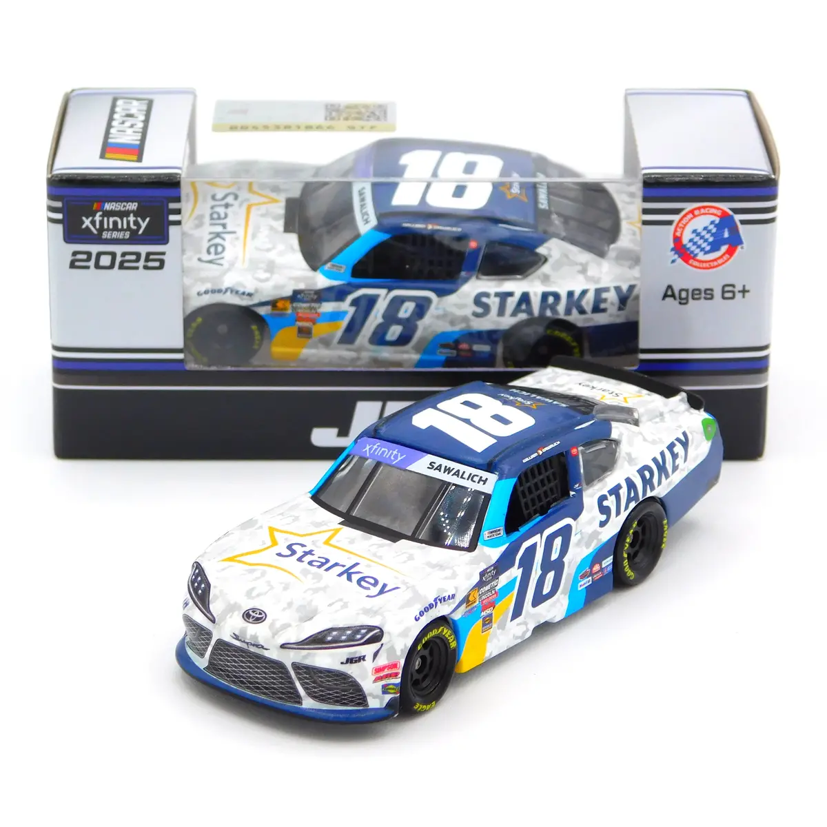 William Sawalich 2025 Starkey 1:64 Nascar Diecast 1