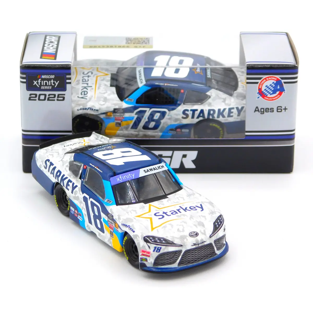 William Sawalich 2025 Starkey 1:64 Nascar Diecast 2