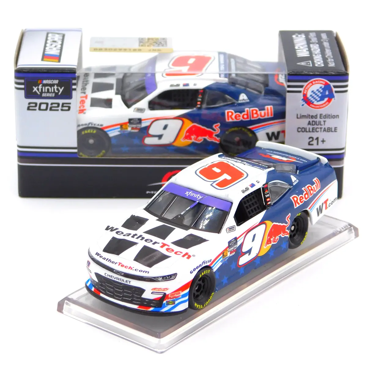 Shane Van Gisbergen 2025 Weathertech Red Bull 1:64 Nascar Diecast 1