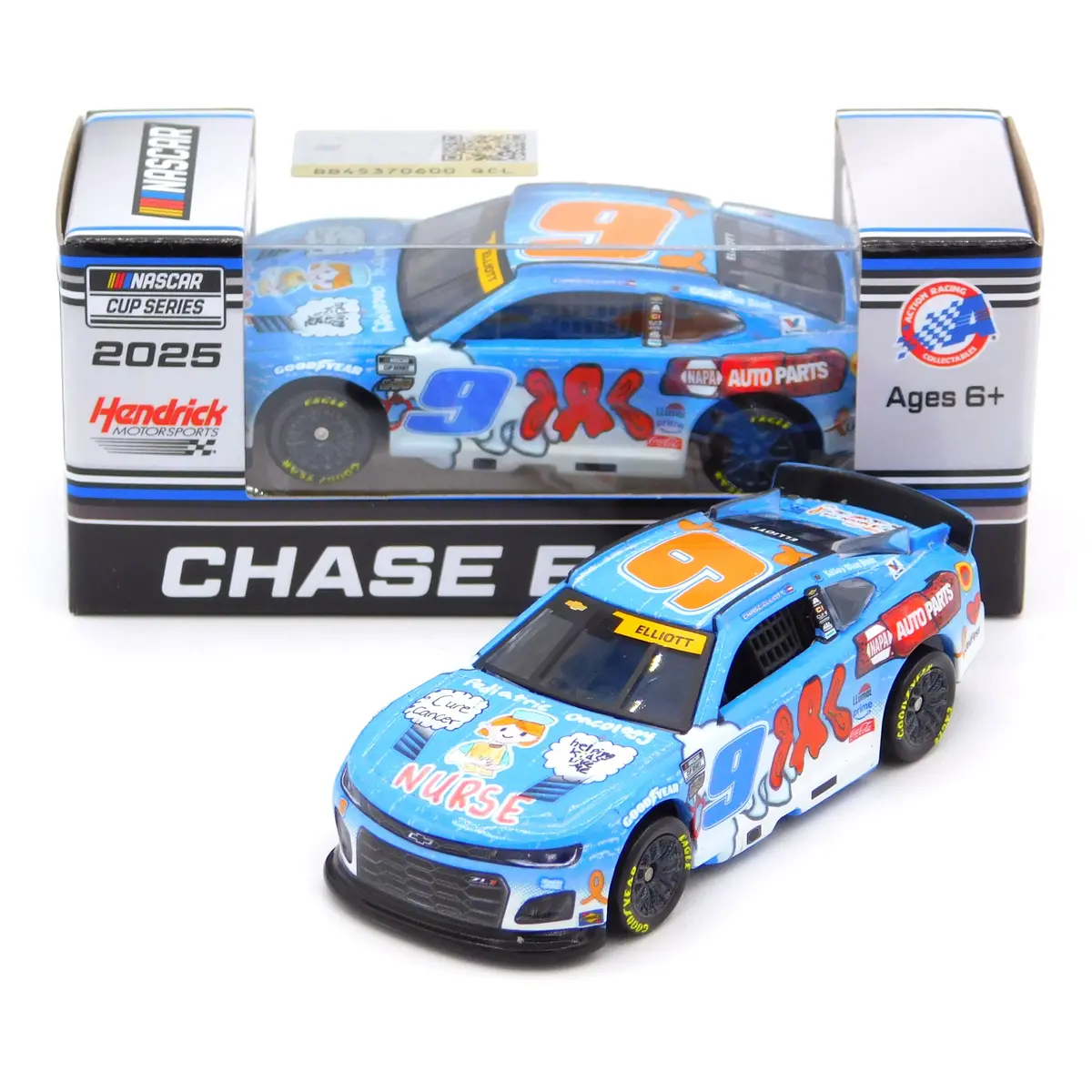 Chase Elliott 2025 Napa Children's Healthcare Of Atlanta 1:64 Nascar Diecast 1