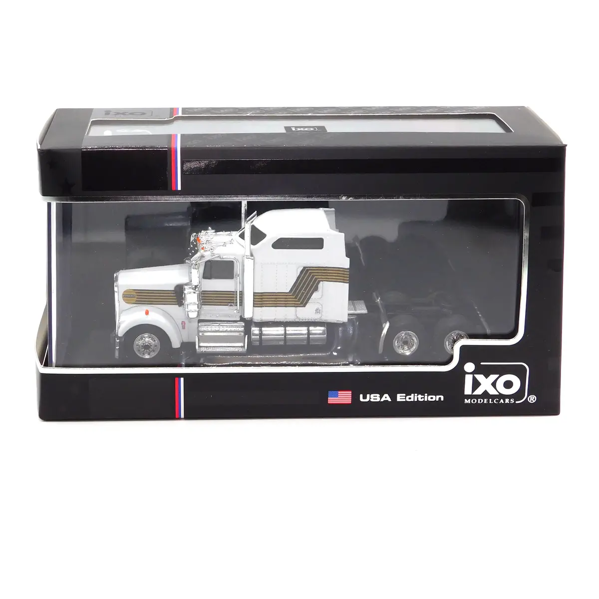 1995 Kenworth W900 White 1:64 Diecast 1