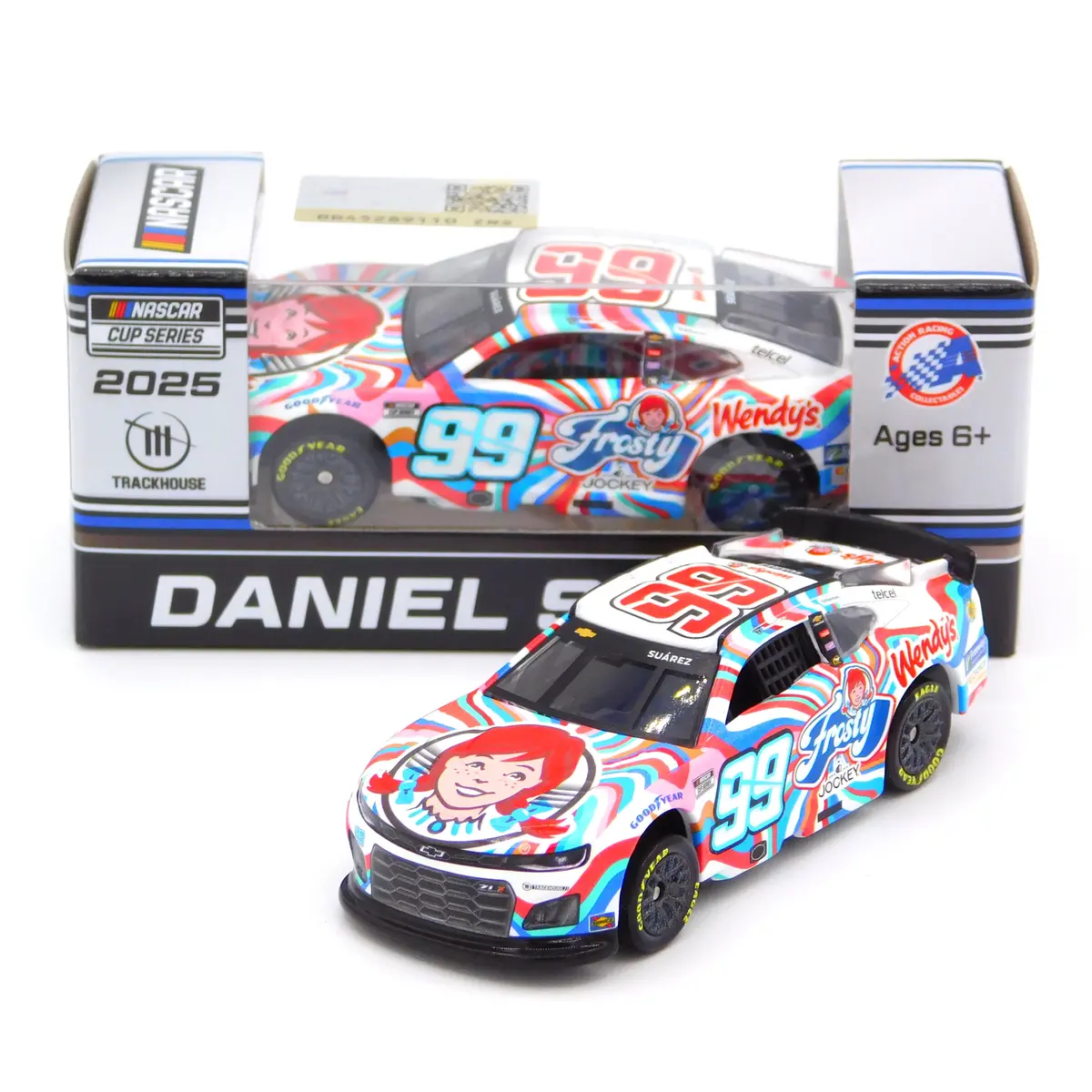 Daniel Suarez 2025 Wendy's Frosty 1:64 Nascar Diecast 1