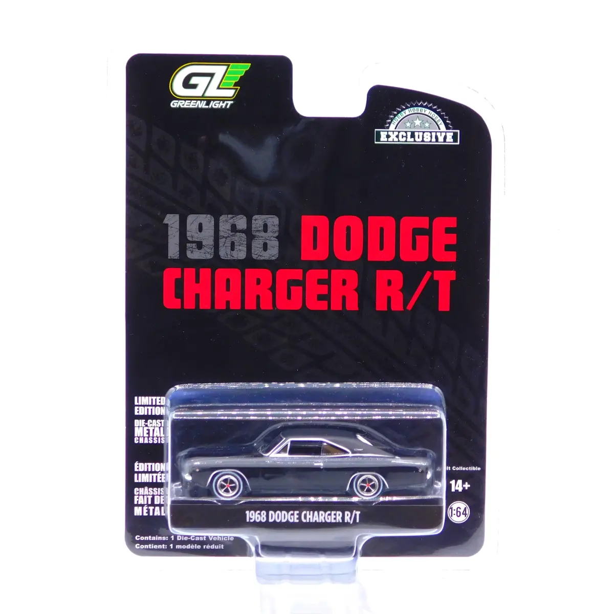 1968 Dodge Charger R/T Hobby Exclusive 1:64 Diecast 1