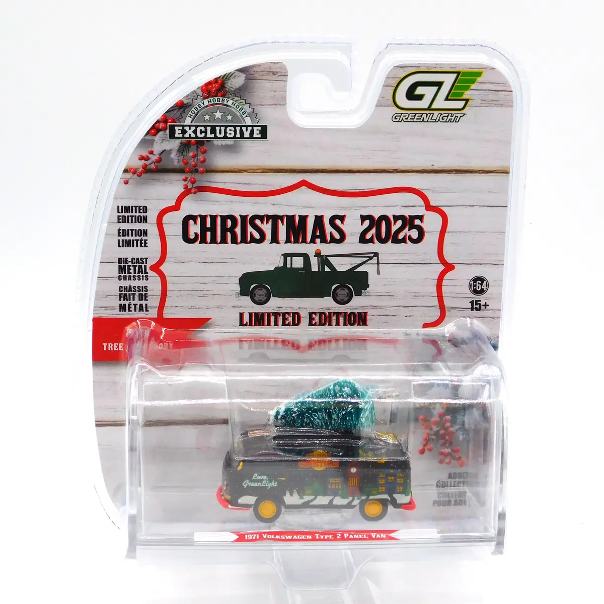 Volkswagen Type 2 2025 Christmas Hobby Exclusive 1:64 Diecast 1