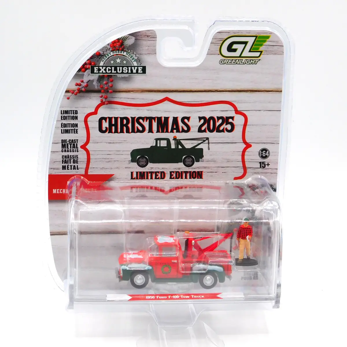 1956 Ford F-100 2025 Christmas Hobby Exclusive 1:64 Diecast 1