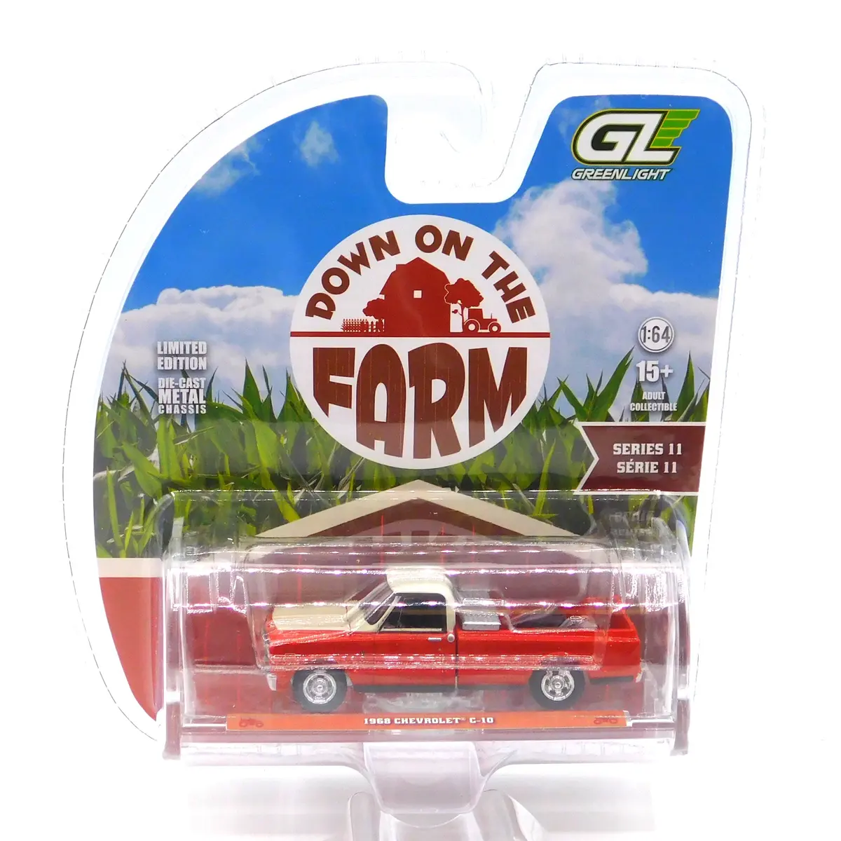 1968 Chevrolet C-10 1:64 Diecast Down On The Farm Series 11 1
