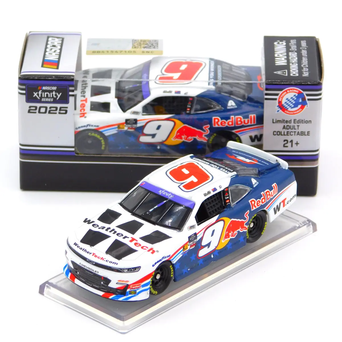 Shane Van Gisbergen 2025 Weathertech Red Bull Chicago Win 1:64 Nascar Diecast 1