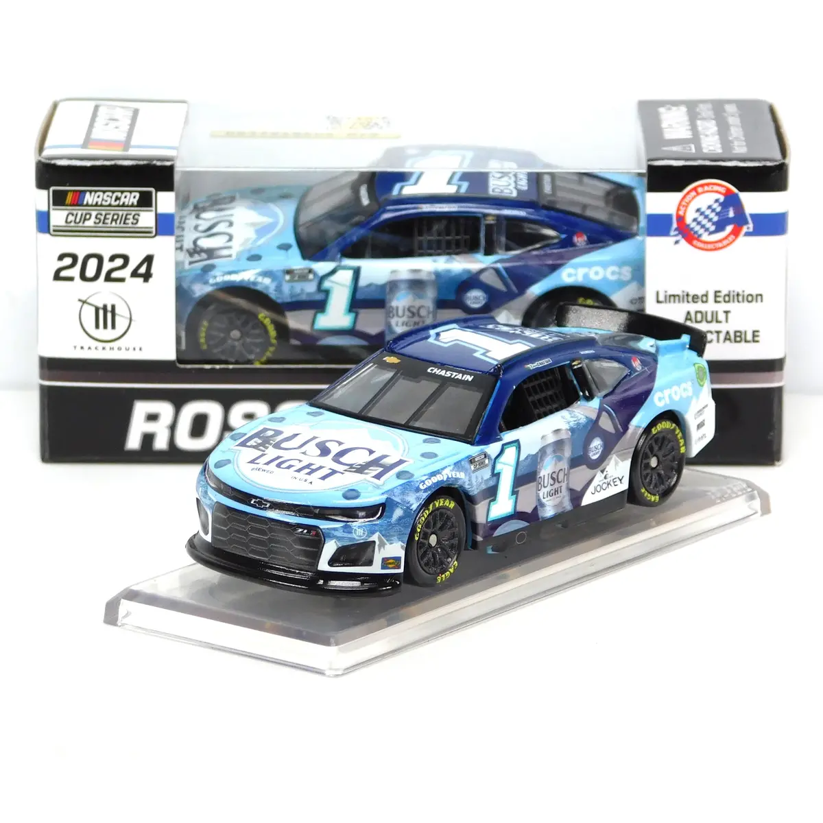 Ross Chastain 2024 Busch Light Crocs 1:64 Nascar Diecast 1