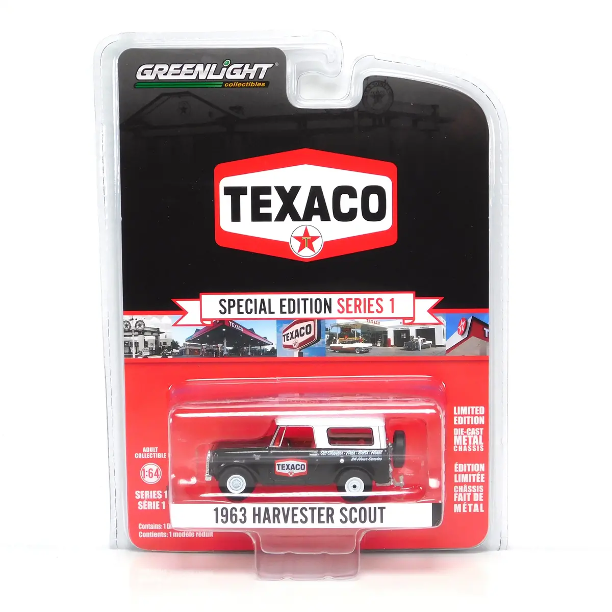 Texaco Special Edition 41165B 1963 Harvester Scout 1:64 Diecast 1