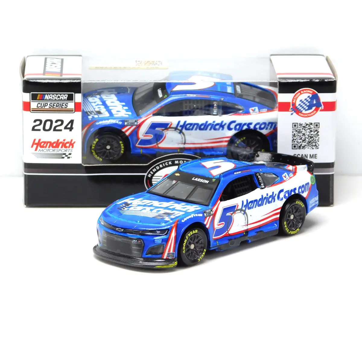 Kyle Larson 2024 Hendrickcars Kansas Win 1:64 Nascar Diecast 1
