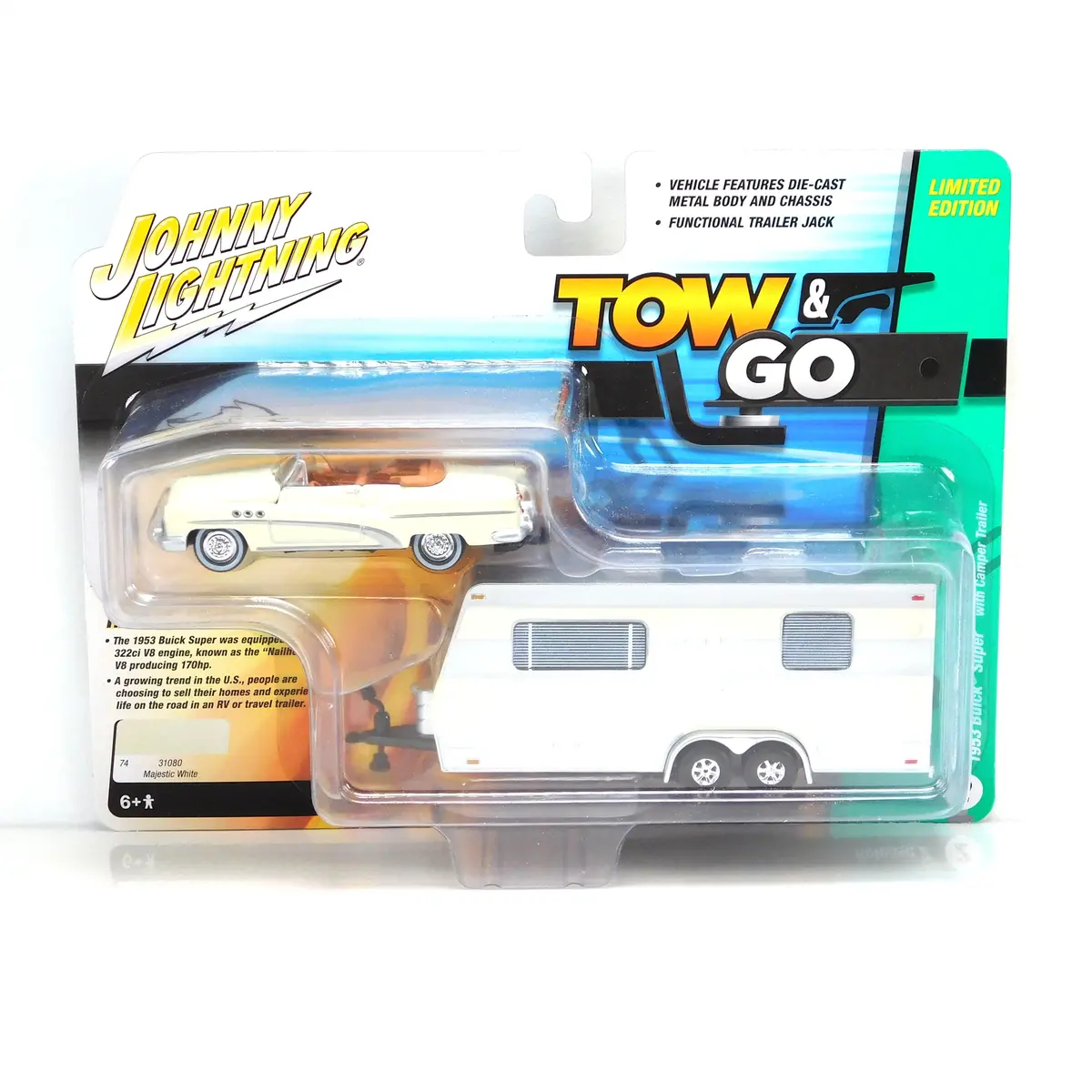 1953 Buick Super Johnny Lightning Tow & Go 1:64 Scale 1