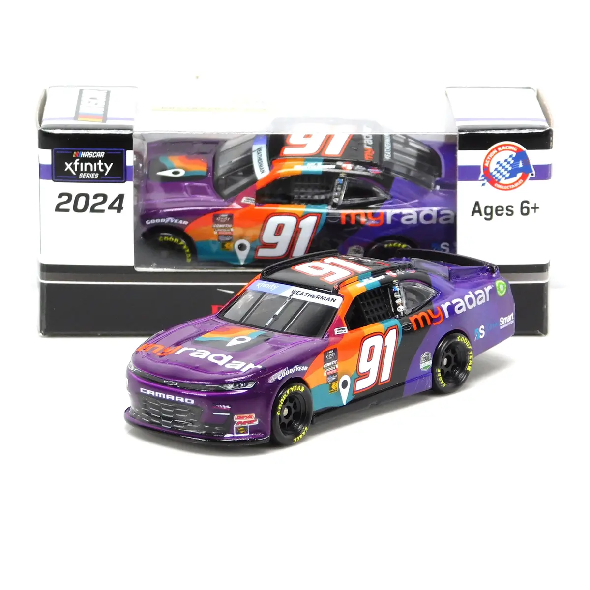 Kyle Weatherman 2024 Myradar 1:64 Nascar Diecast 1