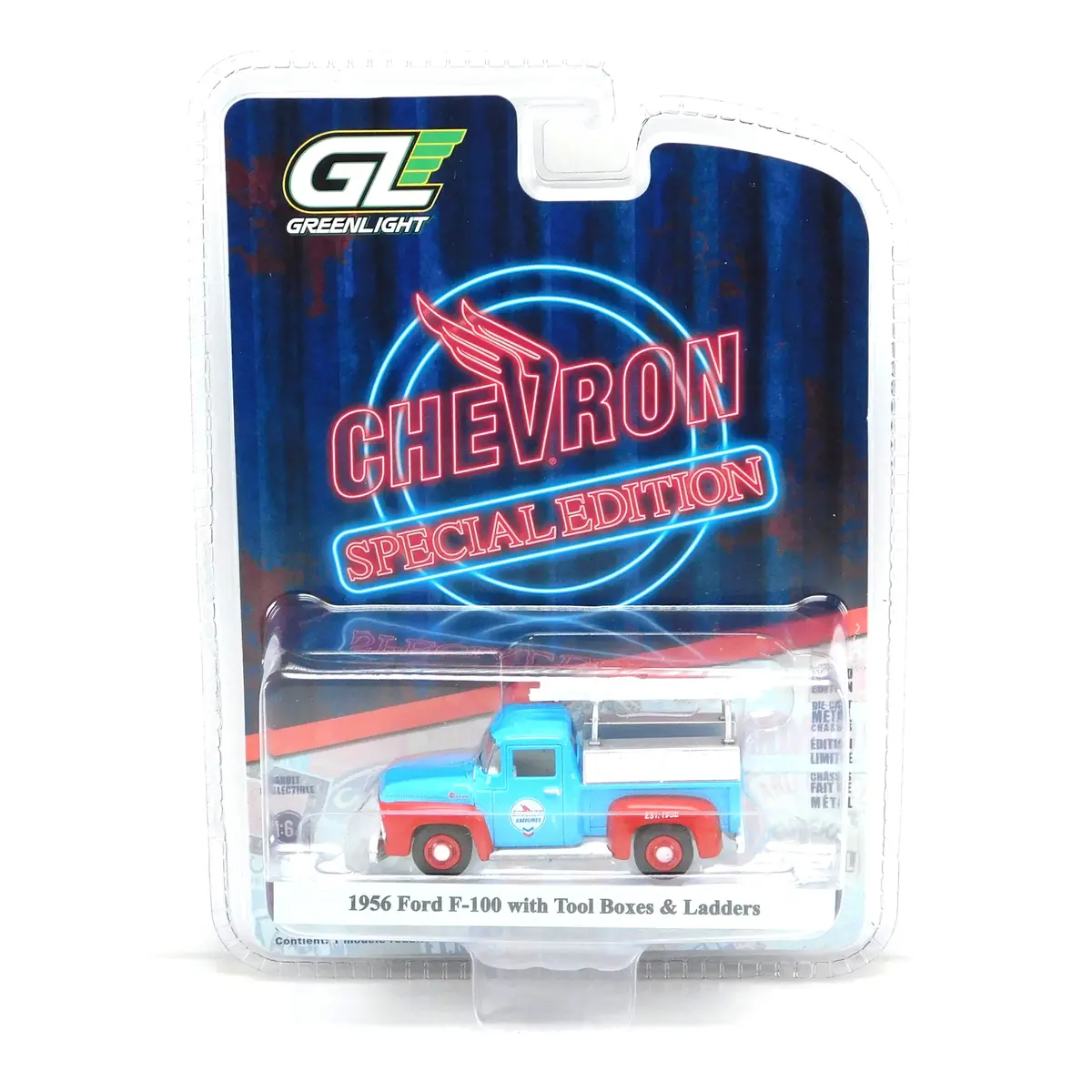 1956 Ford F-100 1:64 Diecast Chevron Special Edition Series 1 1