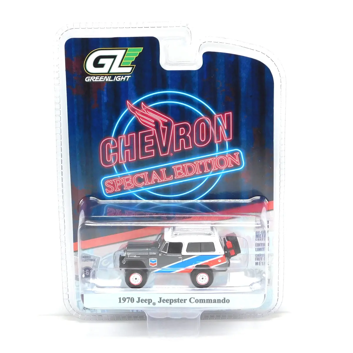 1970 Jeep Jeepster Commando 1:64 Diecast Chevron Special Edition Series 1 1