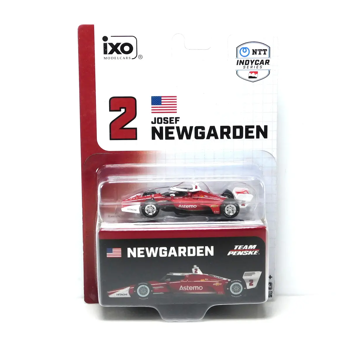 2025 Josef Newgarden Team Penske Astemo Indycar 1:64 Diecast 1