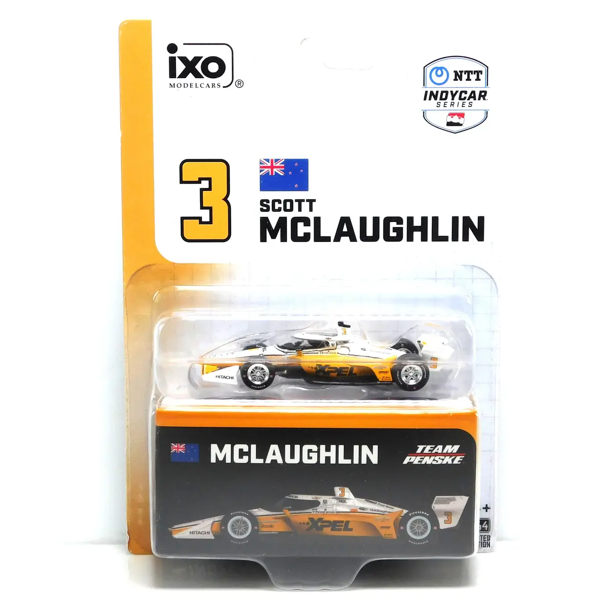 2025 Scott Mclaughlin Team Penske Xpel Indycar 1:64 Diecast 1