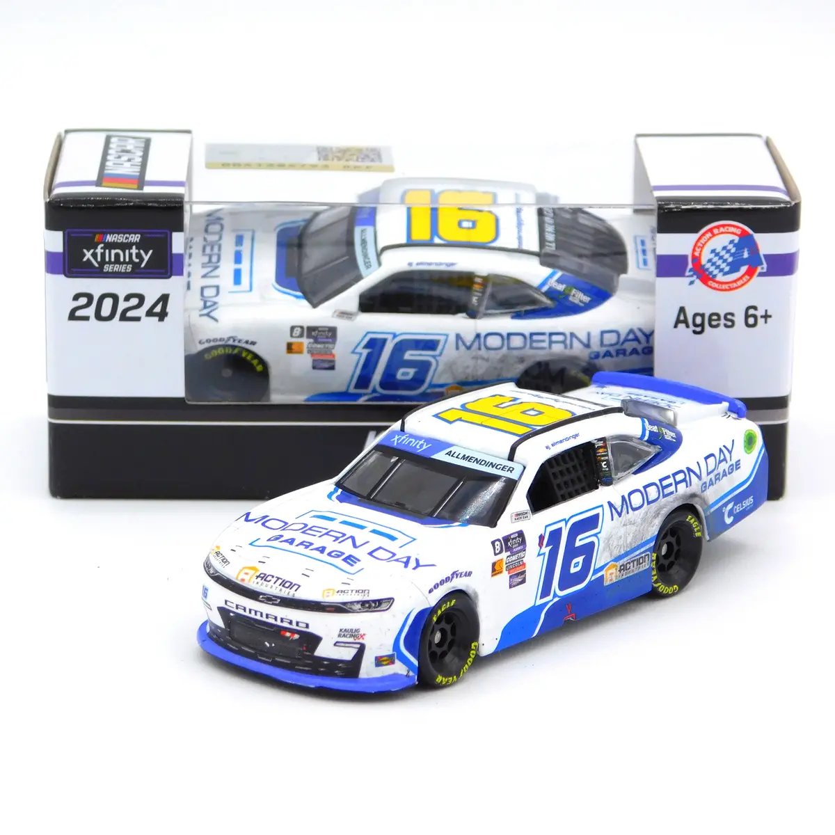 Aj Allmendinger 2024 Modern Day Garage Las Vegas Win 1:64 Nascar Diecast 1