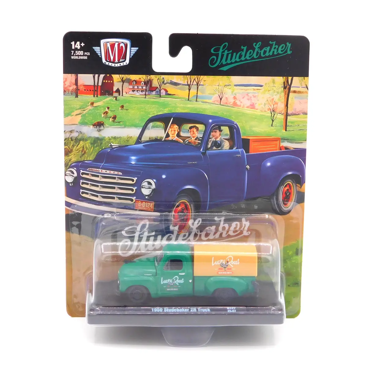 1950 Studebaker 2R M2 Machines 1:64 Diecast Auto Drivers Release 127 1