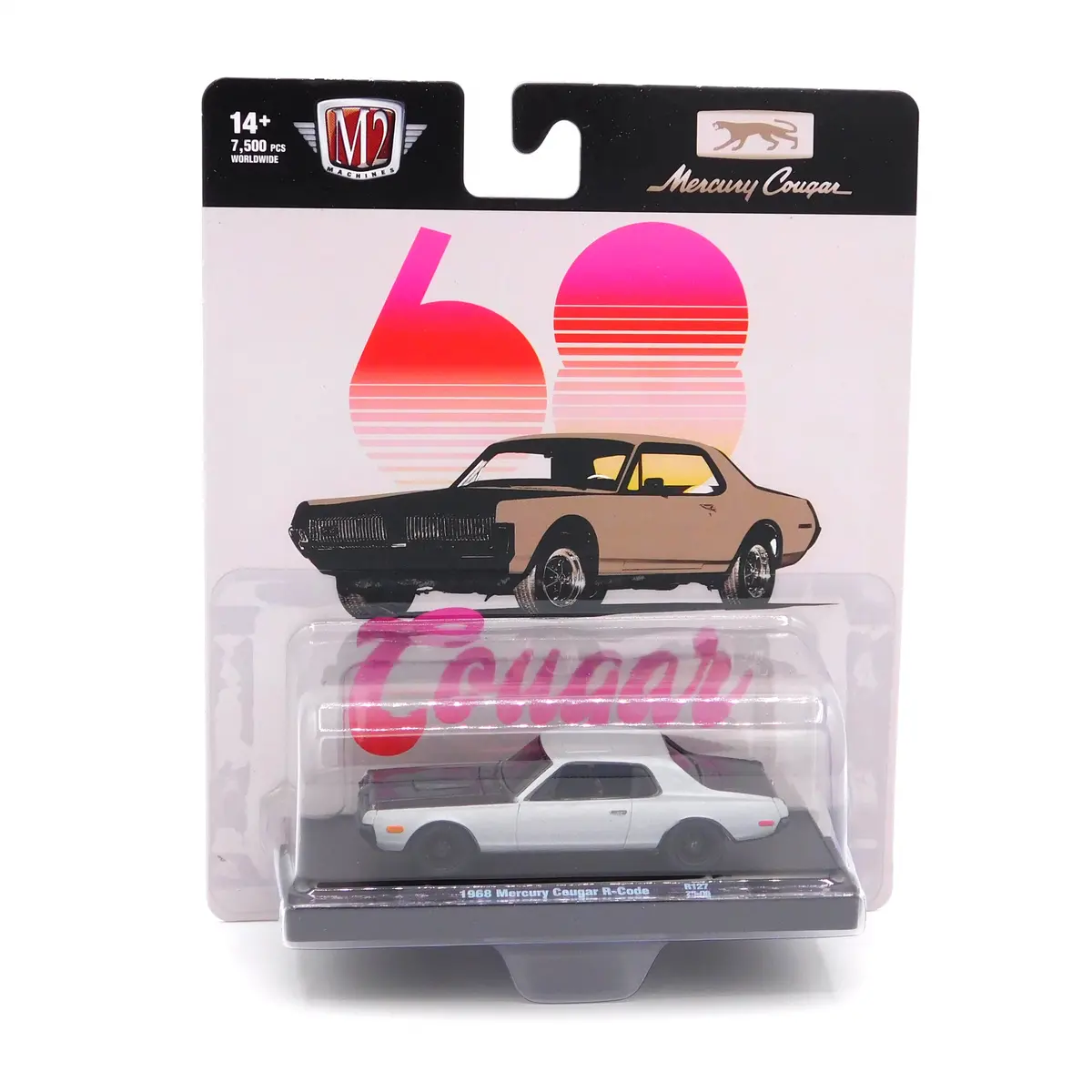1968 Mercury Cougar M2 Machines 1:64 Diecast Auto Drivers Release 127 1