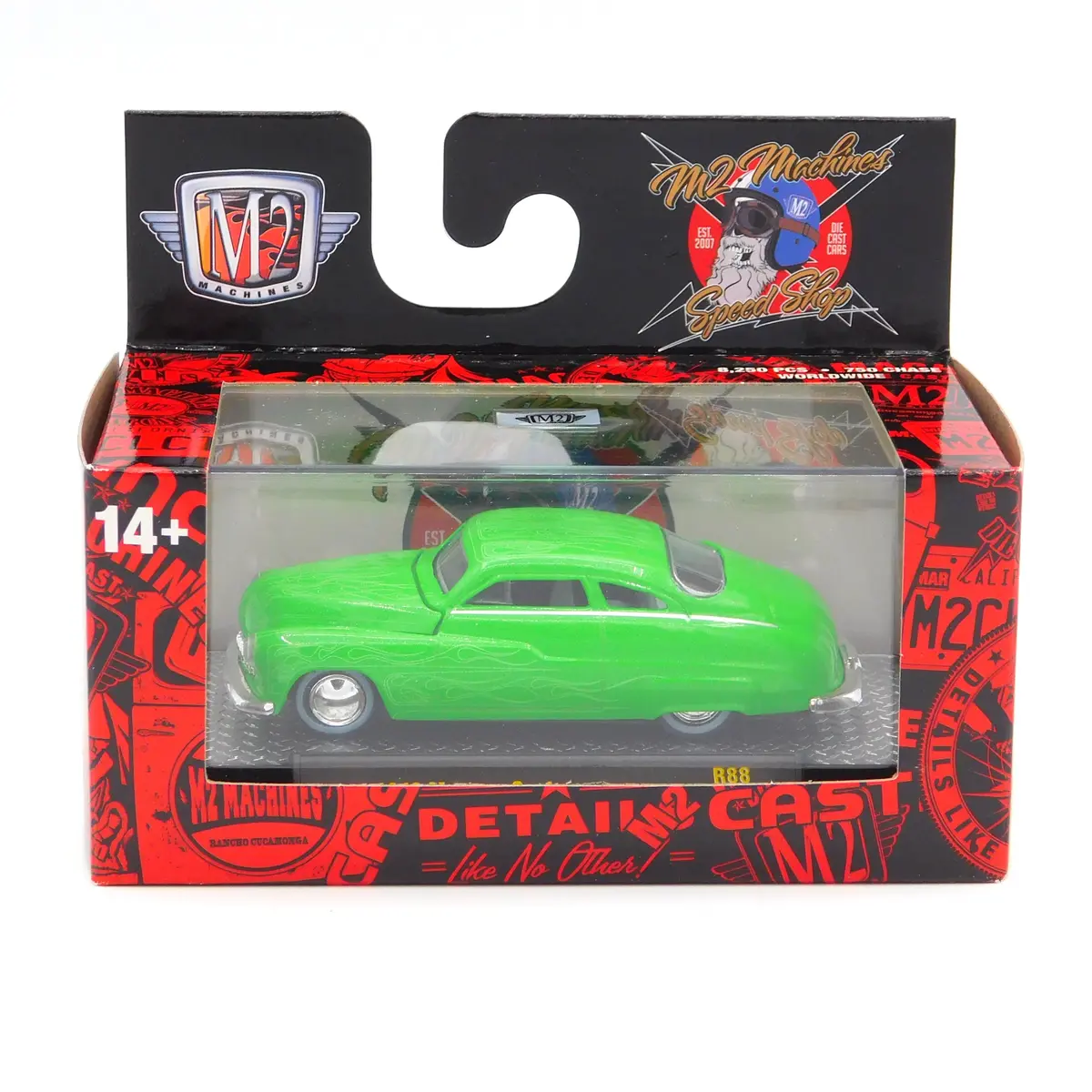 1949 Mercury Custom M2 Machines 1:64 Scale Detroit Muscle Release 88 1